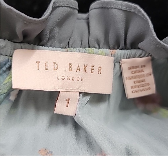 Ted Baker Horili Oracle Pleated Top - Picture 2 of 4